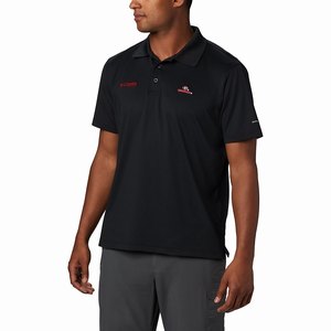 Columbia Collegiate Skiff Cast™ Polo - Georgia Herr Svarta (ZRYLF3241)